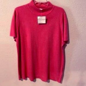 Sag Harbor Pink Sweater